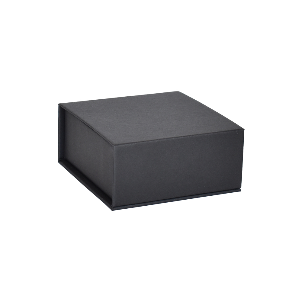 Bonbon díszdoboz - 7x7x3 cm - Fekete szín - premiumajandekdoboz.hu